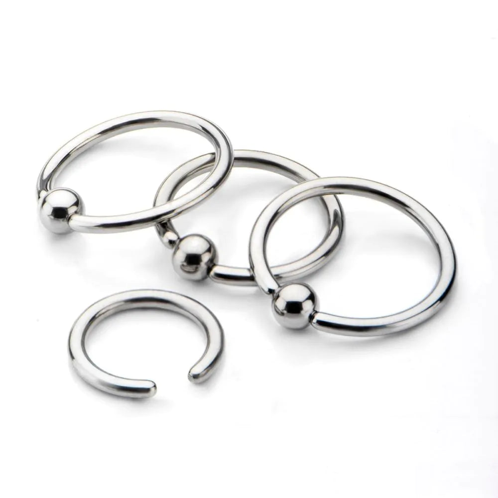Assorted captive bead ring collection