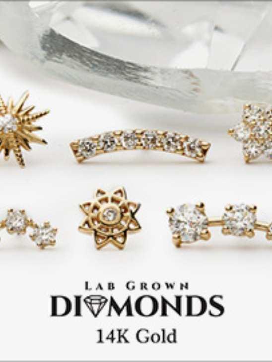 14KT Lab-Grown Diamonds