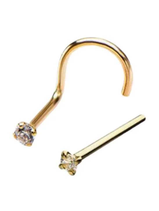 14KT Nose Jewelry