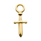 14Kt Yellow Gold Dagger Charm