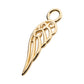 14Kt Yellow Gold Wing Charm