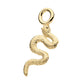 14Kt Yellow Gold Snake Charm