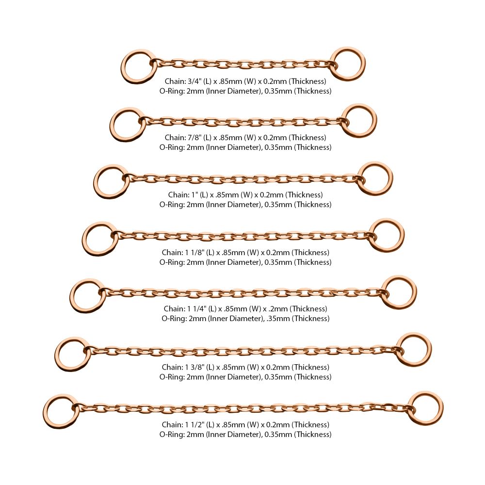 14Kt Gold Rolo Chain with Ring