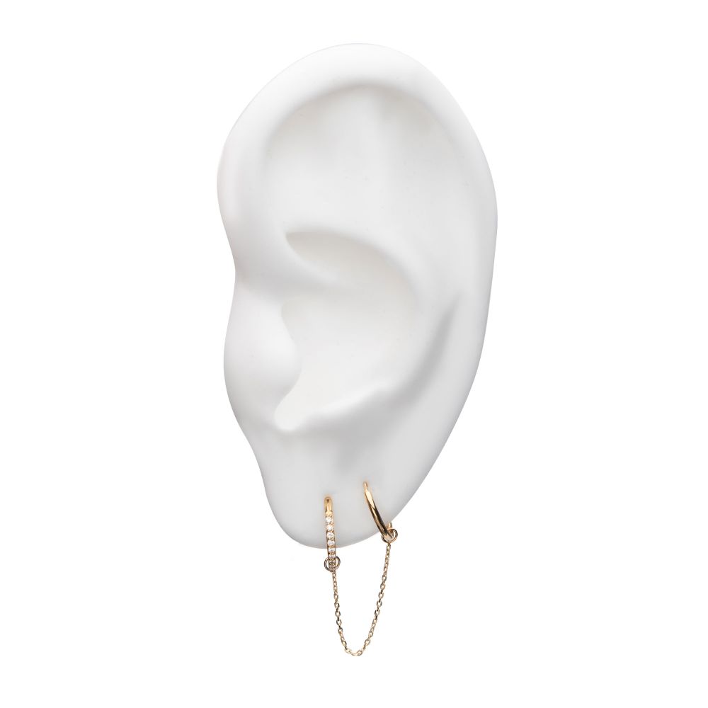 14Kt Gold Rolo Chain with Ring