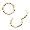 14Kt-Yellow Gold Basic Hinged Segment Clicker