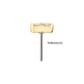 14Kt Yellow Gold Threadless 2-Prong Marquise Lab-Grown Diamond Top