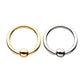 14kt Gold Captive Bead Rings