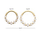 14Kt Yellow Gold Prong Set Princess Gem Cluster Front Facing Hinged Segment Clicker