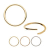 14kt Gold Seamless Ring