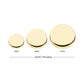 14Kt Yellow Gold Internally Threaded Disk Top Dermal 