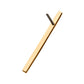 14kt Gold Threadless Bar Top