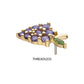 14Kt Yellow Gold Threadless Grape Cluster Top