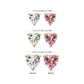 14Kt Yellow Gold Threadless 3-Prong "Icon Heart" CZ Gem Top