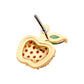 14Kt Yellow Gold Threadless with Prong Set Marquise & Round CZ Apple Top