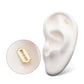 14Kt Gold Threadless with Razor Blade Top