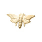 14Kt Gold Threadless Moth Top