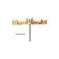 14Kt Gold Threadless Bezel CZ Gem Edge Crown Top