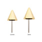 14Kt Yellow Gold Threadless Spike Top