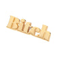 14Kt Yellow Gold Threadless "Bitch" Top