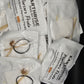 50 CT STERILIZED PIERCING PACK Ver. 2.0 - Cork, Q-Tip, Gauze & Rubber Band