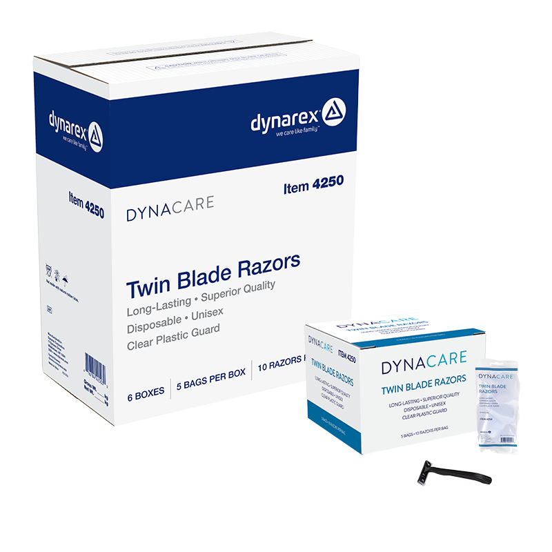 Razor Single Edge Twin Blade Blue 50 per Box