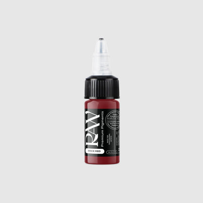 Raw Ink Brick Red