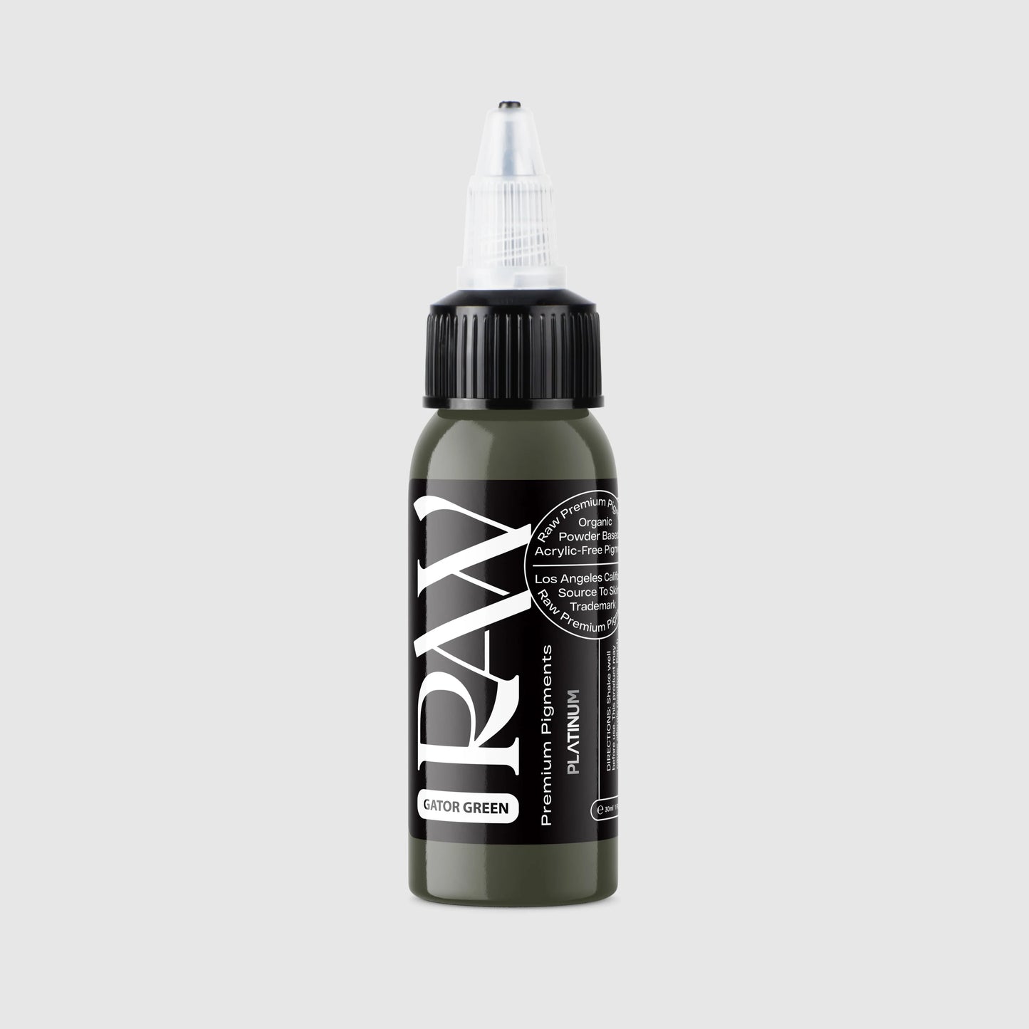 RAW PLATINUM-GATOR GREEN