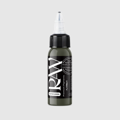 RAW PLATINUM-GATOR GREEN