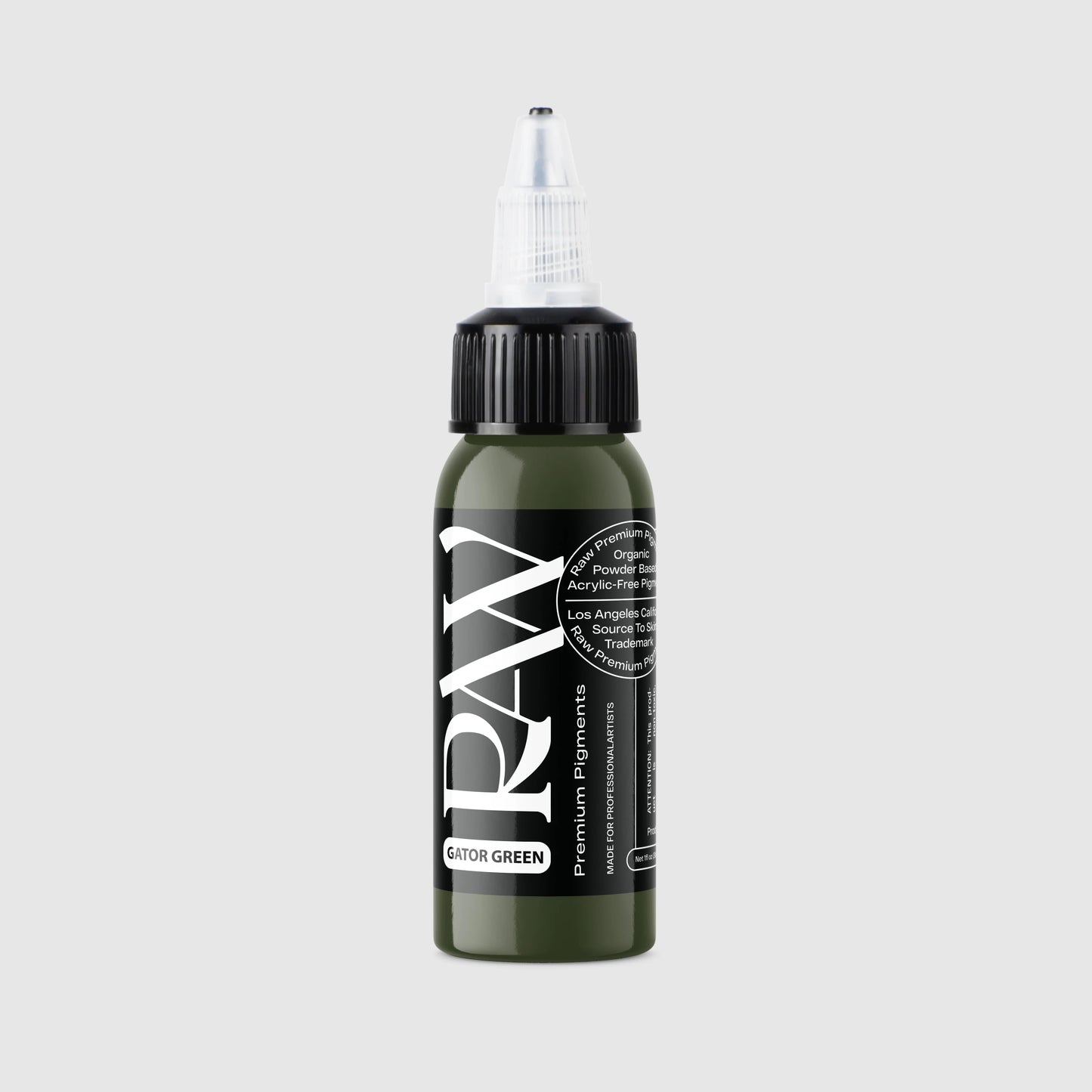 Raw Ink Gator Green