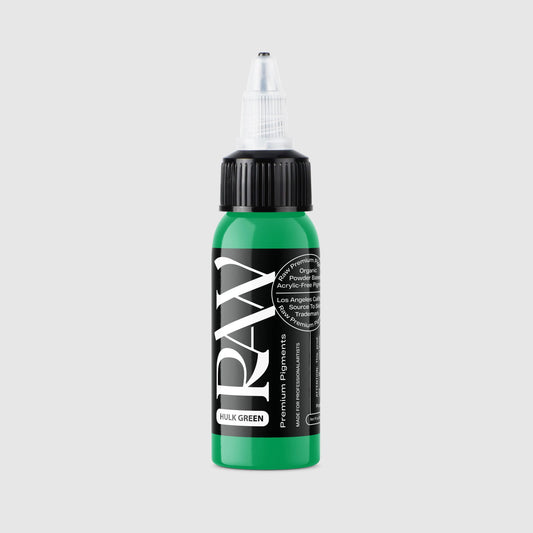 Raw Ink Hulk Green