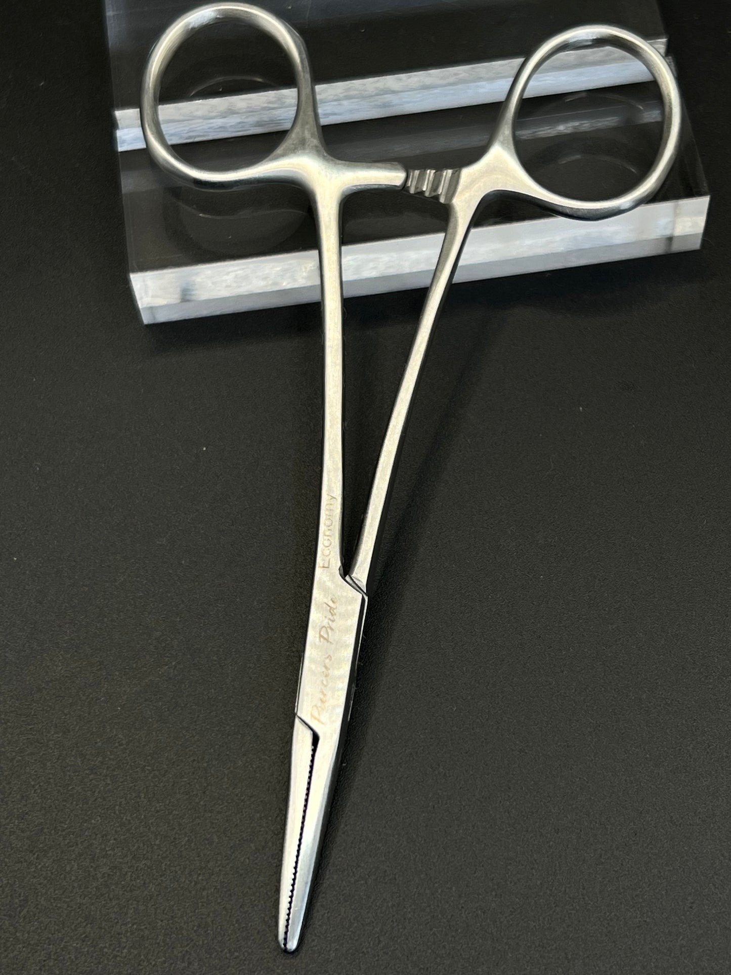 Piercers Pride Hemostat Forceps 5"- Straight Economy