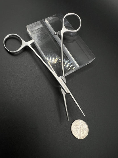 Piercers Pride 5" Hemostat - Straight Premium
