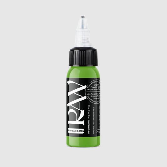 Raw Ink Kawasaki Green