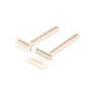 Saferly Stainless Steel Biodegradable Skin Prep Razors — Box of 100