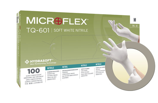 MICROFLEX® Soft White Nitrile