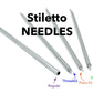 Stiletto 16G Body Piercing Needles Sterile