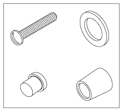 Pelton & Crane Foot Kit