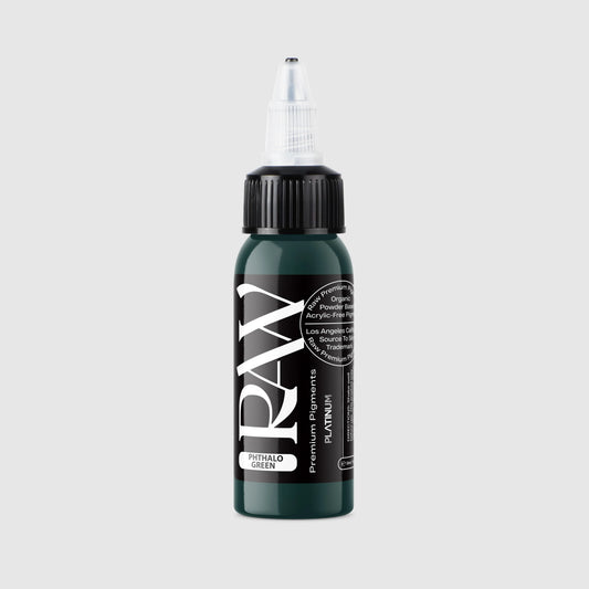 RAW PLATINUM- PHTHALO GREEN
