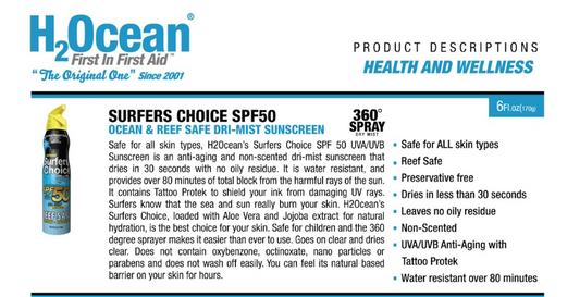 SURFERS CHOICE SPF50