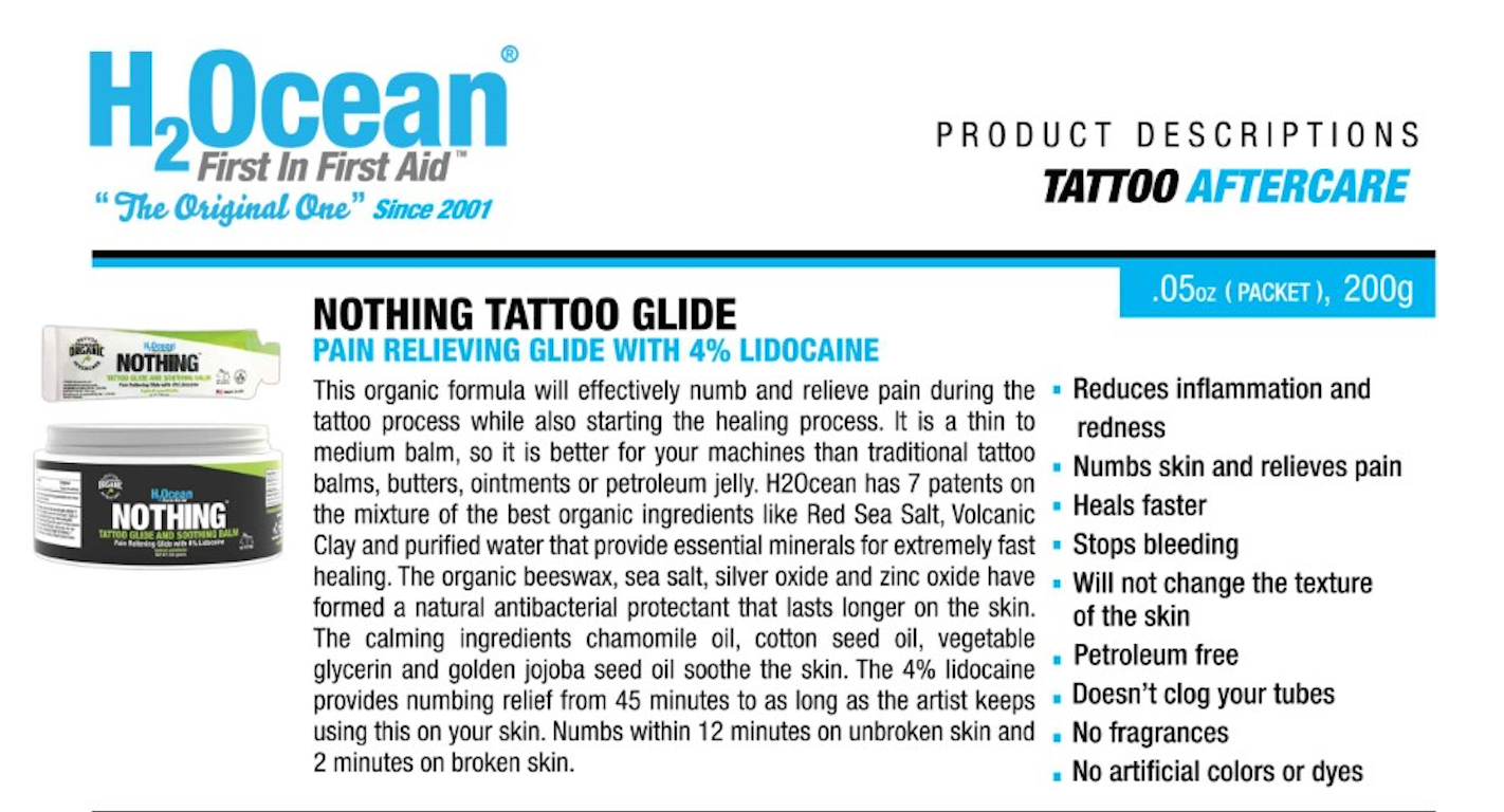 No Pain Tattoo Gel