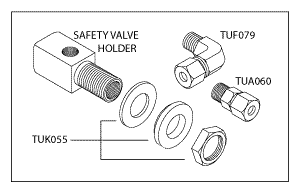 Tuttnauer Safety Valve Holder