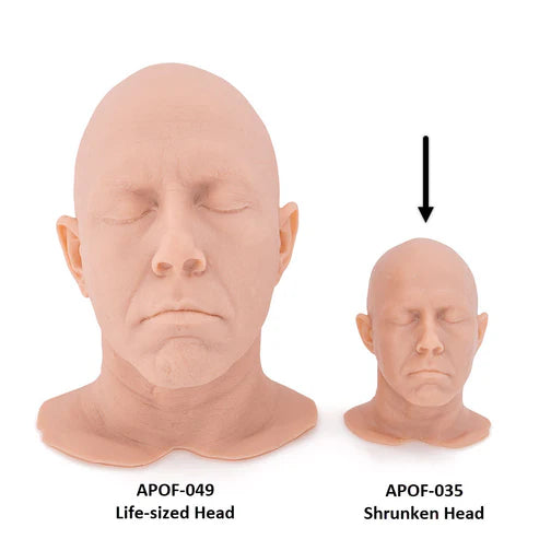 A Pound of Flesh Shrunken Tattooable Synthetic Idol Head — Jesse Smith