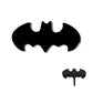 Black PVD Titanium Threadless DC Comics Batman Logo Top