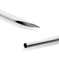 Tri-Beveled Ultra-Sharp Tips Biomedical-Grade Silicone Coated Piercing Curved Needles (50 needles per box)