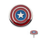 Titanium Threadless Enamel Marvel Captain America Shield Logo Top