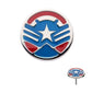 Titanium Threadless Enamel Marvel Captain America Sam Wilson Top