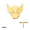 24Kt Gold PVD Titanium Marvel Wolverine Threadless Top