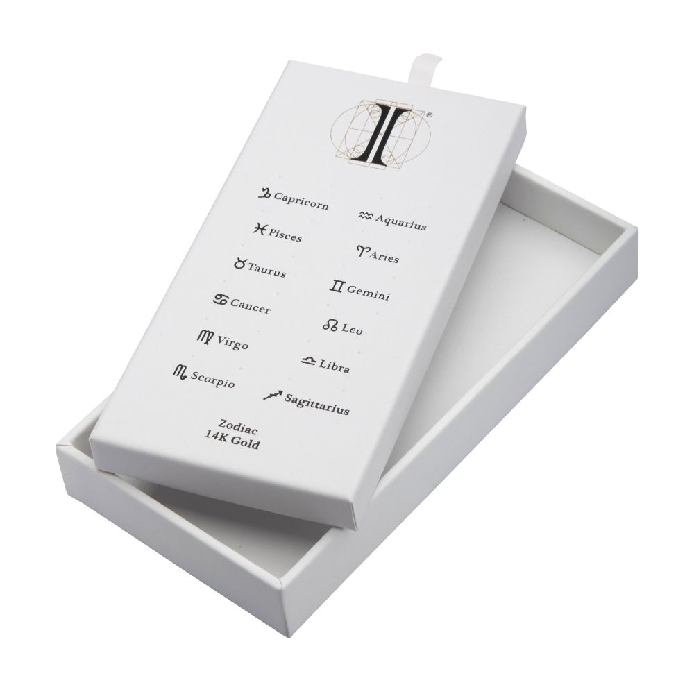 24 Hole White Leatherette Pad for 14Kt Gold Zodiac Tops