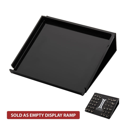 Black Acrylic Display Ramp Only (for Invictus Black Flat Display and 57-Hole Leatherette Pads)
