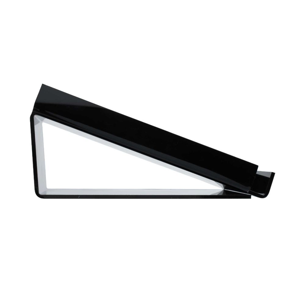 Acrylic Display Ramp for Black/White Leatherette Rectangular Pads